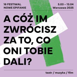 Festiwal Nowe Epifanie | „Polowanie” | reżyseria: Piotr Pacześniak | tekst: Ishbel Szatrawska | Teatr im. Adama Mickiewicza w Częstochowie