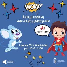 „Lekcja komiksu” | warsztaty plastyczne