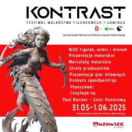 Kontrast 2025 | festiwal malarstwa figurkowego i gamingowego