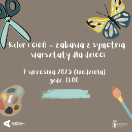 „Kolor i cień – zabawa z symetrią” | warsztaty dla dzieci