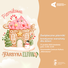 „Świąteczne pierniki” | kreatywne warsztaty dla dzieci