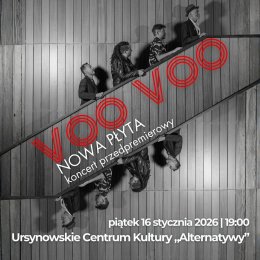 „Voo Voo – nowa płyta” | koncert przedpremierowy