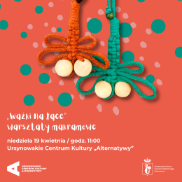 „Ważki na łące” | warsztaty makramowe