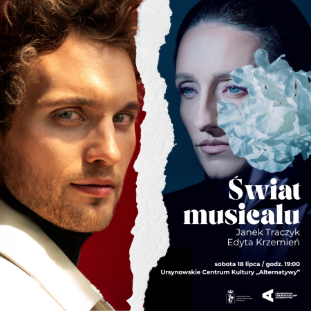 „Świat musicalu” | koncert Janka Traczyka i Edyty Krzemień