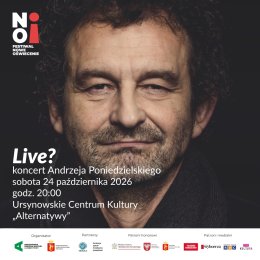 „Live?” | koncert Andrzeja Poniedzielskiego